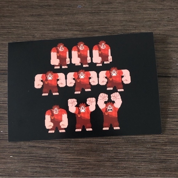Disney Pixar Movie Postcards: Wreak it Ralph 5 pack. - Picture 5 of 7